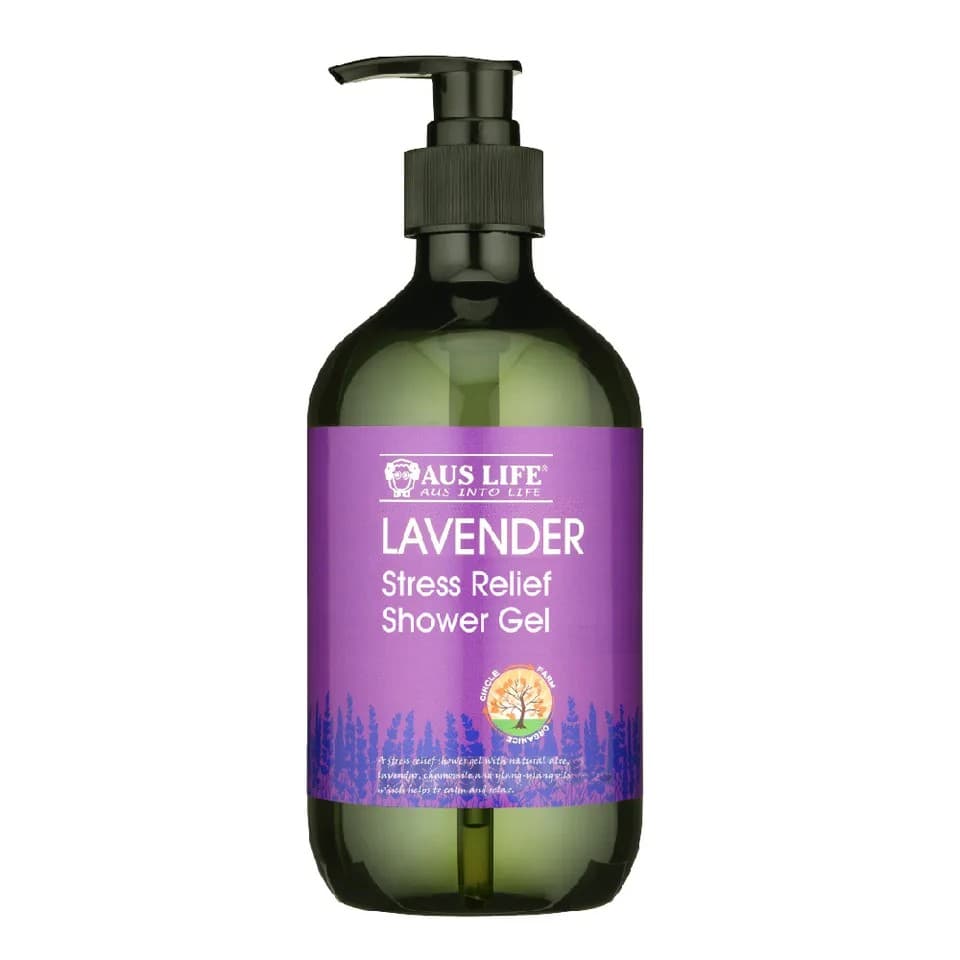 【澳思萊AUS LIFE】薰衣草沐浴精露 500ml｜澳思萊 Auslife 天然身體保養