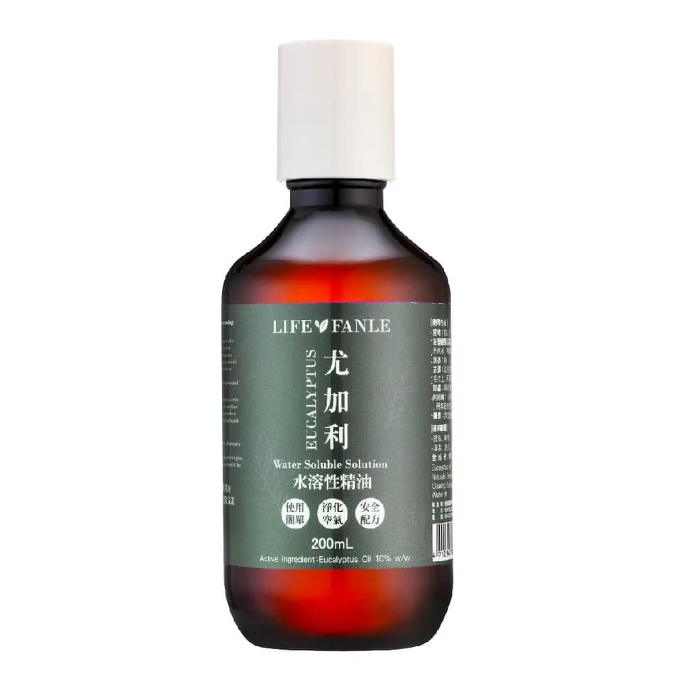 【LIFE FANLE】水溶性澳洲尤加利精油 200ml|澳思萊 Auslife 居家香氛