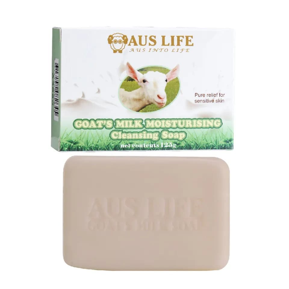 【澳思萊AUS LIFE】羊乳保濕潔膚皂 125g±5g|澳思萊 Auslife 臉部植萃保養